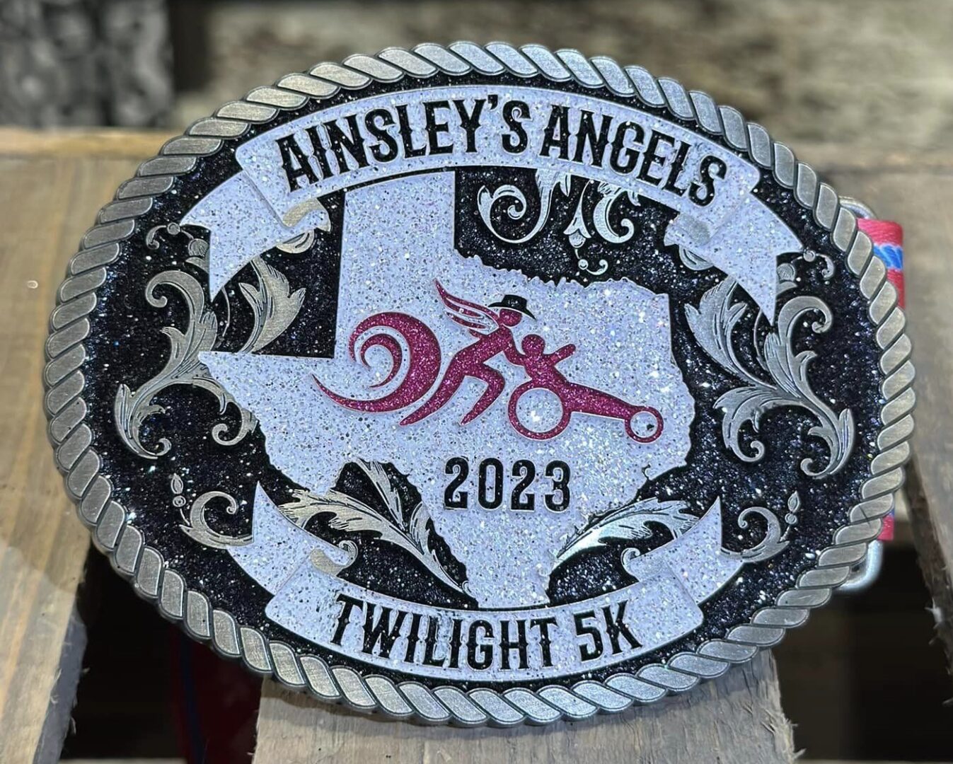 Annsley angels twilight 5k medal